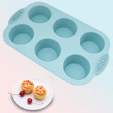 Maxbell Baking Molds Silicone Molds Nonstick Heat Resisting Round Pan Green