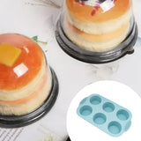 Maxbell Baking Molds Silicone Molds Nonstick Heat Resisting Round Pan Green