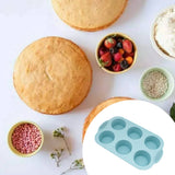 Maxbell Baking Molds Silicone Molds Nonstick Heat Resisting Round Pan Green