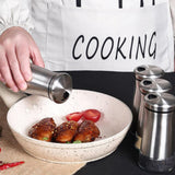Maxbell  2pcs Salt and Pepper Shaker Dining Dressing Spice Dispenser Seasoning Can