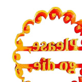 Maxbell Funny Cookie Cutters Biscuit Moulds DIY Baking for Kitchen please go die