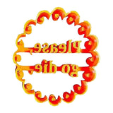 Maxbell Funny Cookie Cutters Biscuit Moulds DIY Baking for Kitchen please go die