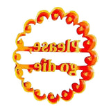 Maxbell Funny Cookie Cutters Biscuit Moulds DIY Baking for Kitchen please go die