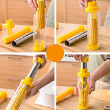Maxbell Corn Stripper Manual Corn Cob Peeler Kitchen Gadgets Accessories