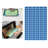 Maxbell Cute style Silicone Baking Mold for Kitchen Home Use Dog Bone Blue