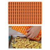 Maxbell Cute style Silicone Baking Mold for Kitchen Home Use Small Fish Orange