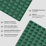 Maxbell Cute style Silicone Baking Mold for Kitchen Home Use Christmas Tree Green