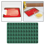 Maxbell Cute style Silicone Baking Mold for Kitchen Home Use Christmas Tree Green