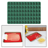 Maxbell Cute style Silicone Baking Mold for Kitchen Home Use Christmas Tree Green