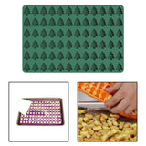 Maxbell Cute style Silicone Baking Mold for Kitchen Home Use Christmas Tree Green