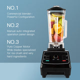 Maxbell 62Oz Countertop Blender for Smoothies Frozen Fruit Smoothies US Plug Black