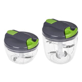 Maxbell Food Chopper Garlic Cutter for Meat Baby Food Chili Pepper Pull the Rope Small