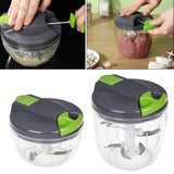 Maxbell Food Chopper Garlic Cutter for Meat Baby Food Chili Pepper Pull the Rope Small