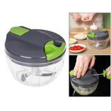 Maxbell Food Chopper Garlic Cutter for Meat Baby Food Chili Pepper Pull the Rope Small