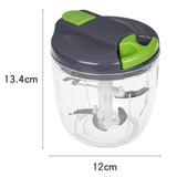 Maxbell Food Chopper Garlic Cutter for Meat Baby Food Chili Pepper Pull the Rope Large