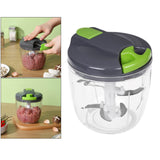 Maxbell Food Chopper Garlic Cutter for Meat Baby Food Chili Pepper Pull the Rope Large