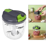 Maxbell Food Chopper Garlic Cutter for Meat Baby Food Chili Pepper Pull the Rope Large