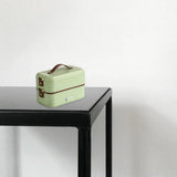 Maxbell Multifunction Heated Lunch Box Soup Stew Tools for Home Office Avocado Green