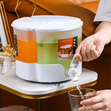 Maxbell  Rotation Beverage Dispenser for Juice Summer Pitcher with Faucet BPA free