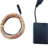 Maxbell 20 Meter LED Strip USB Power Fairy LED Light Copper Color