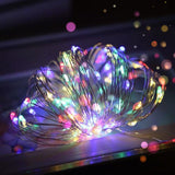 Maxbell 20 Meter LED Strip USB Power Fairy LED Light Copper Color