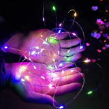 Maxbell 20 Meter LED Strip USB Power Fairy LED Light Copper Color