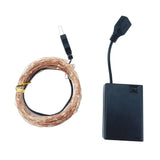 Maxbell 20 Meter LED Strip USB Power Fairy LED Light Copper Color