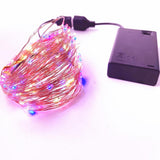 Maxbell 20 Meter LED Strip USB Power Fairy LED Light Copper Color