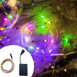 Maxbell 20 Meter LED Strip USB Power Fairy LED Light Copper Color