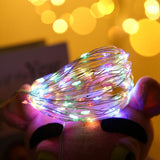 Maxbell 20 Meter LED Strip USB Power Fairy LED Light Copper Color+Remote Control