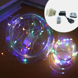 Maxbell 20 Meter LED Strip USB Power Fairy LED Light Copper Color+Remote Control