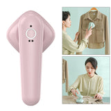 Maxbell Mini Iron 32W Small Portable Handheld Clothes Iron Fast Heating Pink
