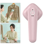 Maxbell Mini Iron 32W Small Portable Handheld Clothes Iron Fast Heating Pink