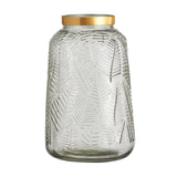 Maxbell Modern Glass Flower Vase Decorative Dried Flower Bouquet Holder Office Decor Clear