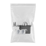 Maxbell Crystal Clear Ice Cavity Release Square Spheres Design Bubble Round