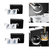 Maxbell Crystal Clear Ice Cavity Release Square Spheres Design Bubble Round