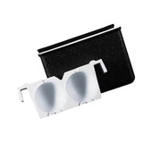 Maxbell Crystal Clear Ice Cavity Release Square Spheres Design Bubble Round