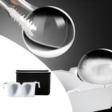 Maxbell Crystal Clear Ice Cavity Release Square Spheres Design Bubble Round