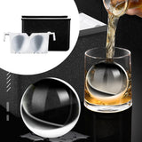 Maxbell Crystal Clear Ice Cavity Release Square Spheres Design Bubble Round