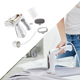 Maxbell Portable Garment Steamer 1600W Foldable Fast Preheating for Home US Adpater