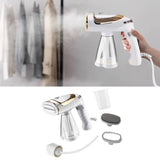 Maxbell Portable Garment Steamer 1600W Foldable Fast Preheating for Home US Adpater
