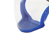 Maxbell Full Face Shield Kitchen Transparent Shield Home Oil-splash Proof  Blue
