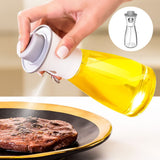Maxbell  Olive Oil Sprayer Cooking BBQ Spray Pump Bottle Kitchen Dispensers White
