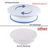 Maxbell Baking Cake Decorating Kit Cake Turntable Cream Scraper