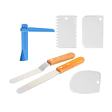 Maxbell Baking Cake Decorating Kit Cake Turntable Cream Scraper
