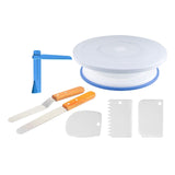 Maxbell Baking Cake Decorating Kit Cake Turntable Cream Scraper
