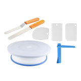 Maxbell Baking Cake Decorating Kit Cake Turntable Cream Scraper