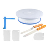 Maxbell Baking Cake Decorating Kit Cake Turntable Cream Scraper