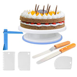 Maxbell Baking Cake Decorating Kit Cake Turntable Cream Scraper
