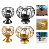 Maxbell Coffee Pod Holder Iron Kitchen Storage Basket Organizer Container  S Gold